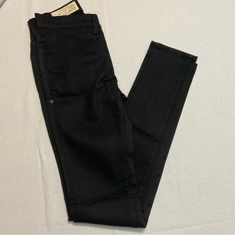 Imogene + Willie Black Stretch Denim  “Imogene Slim”Womens Skinny Jeans -size 24